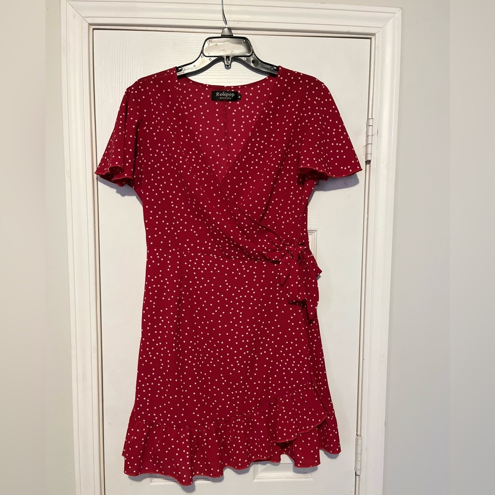Relipop Women’s Short Sleeve Print Dress